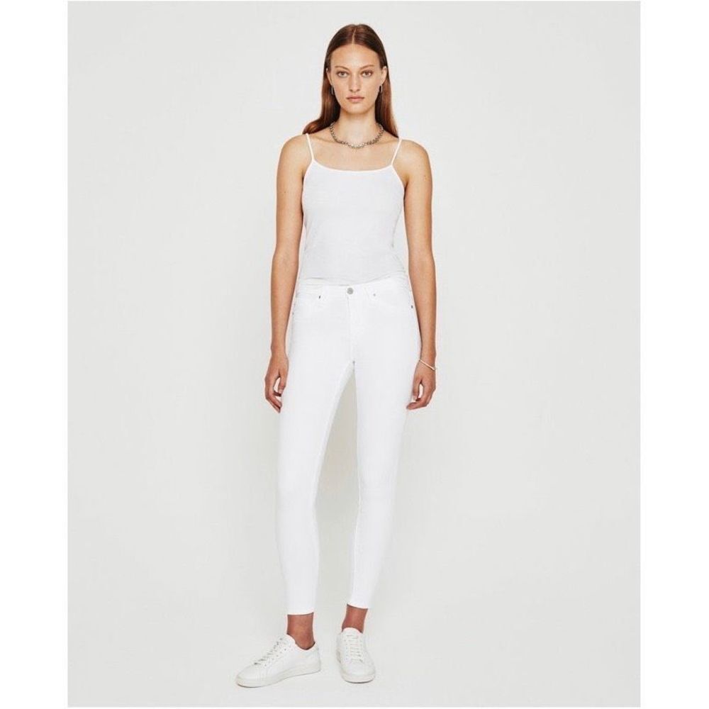 Adriano Goldschmied AG The Legging Ankle Super Skinny Jeans Women’s 28R White